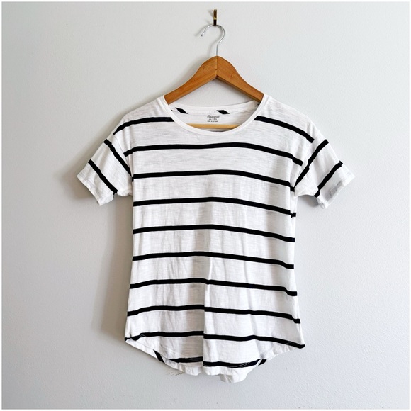 Madewell Striped Tee Whisper Cotton XXS - Picture 6 of 13